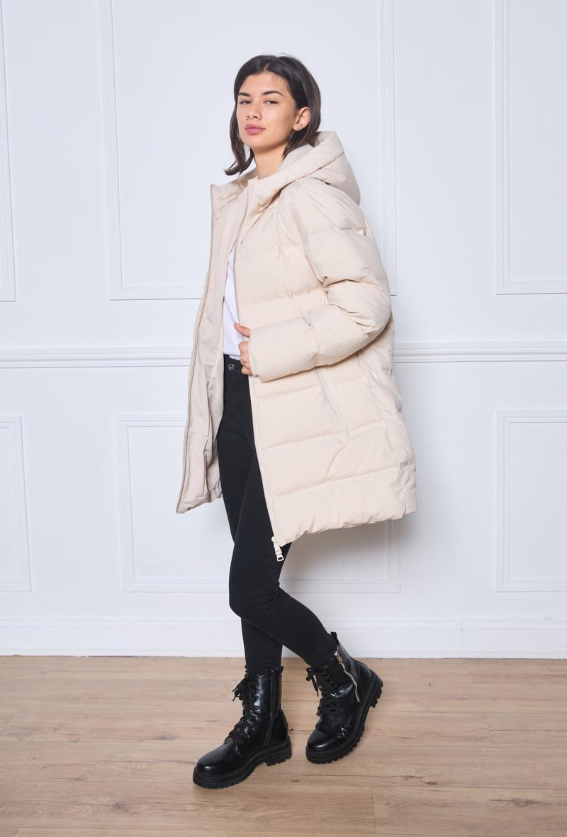 Doudoune Duvet avec capuche - Mi-Longue