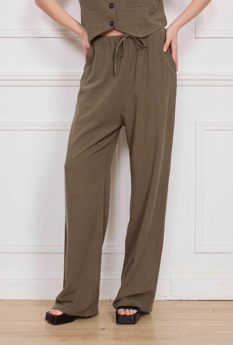Pantalon en Lin