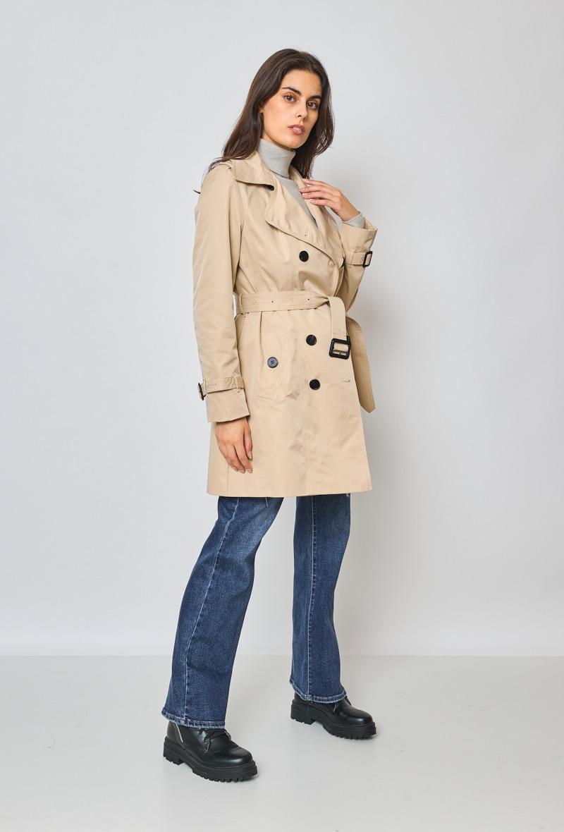 Trench court en twill