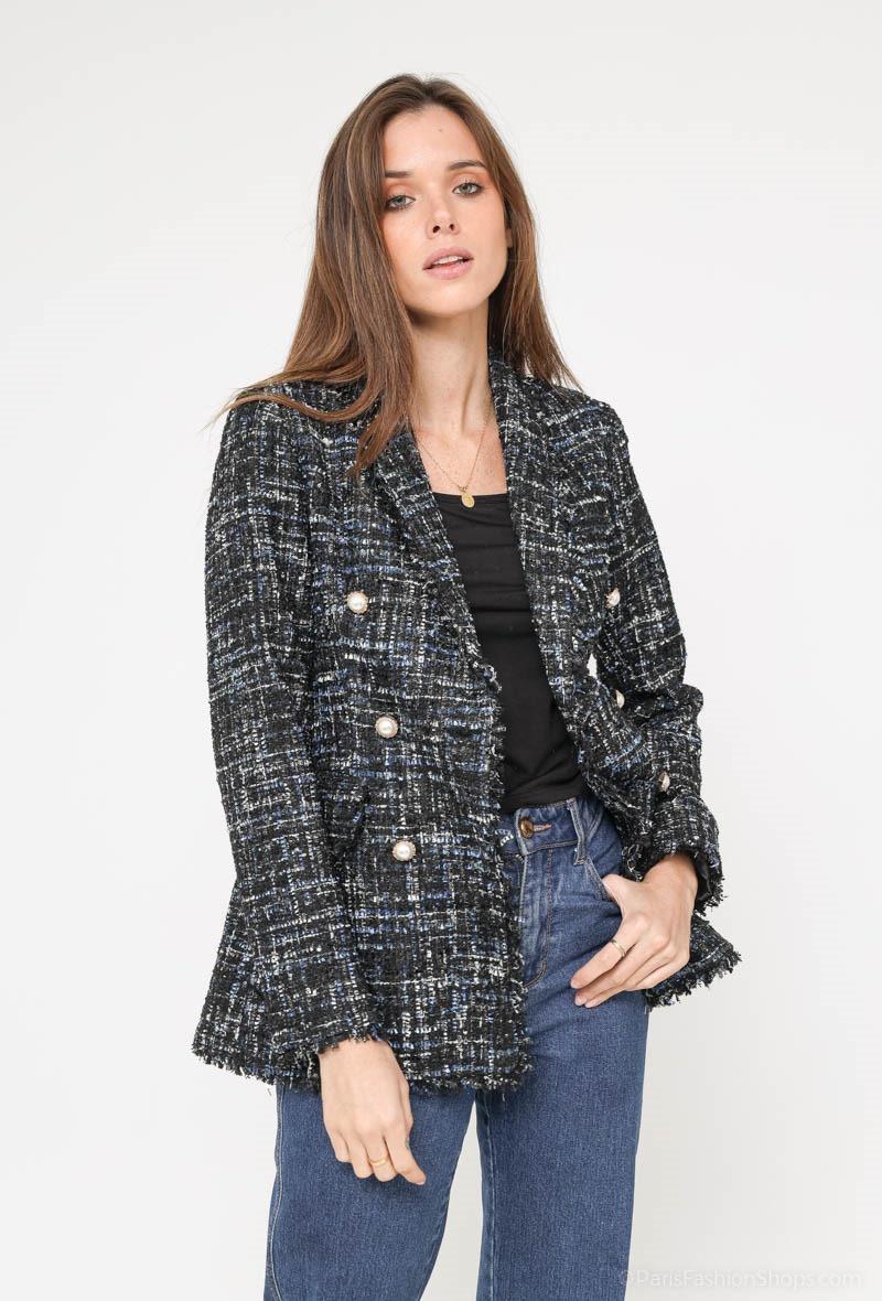 Veste en tweed