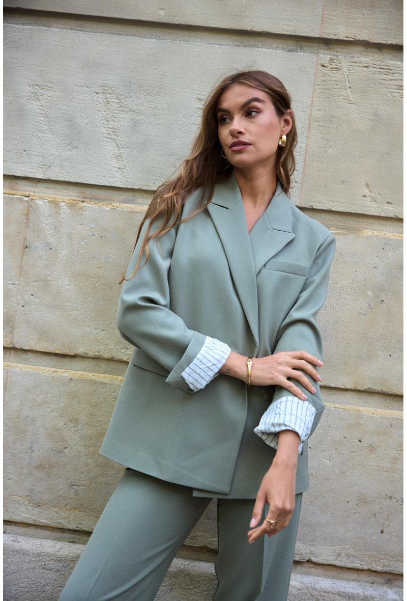 Veste Oversize avec manches retoussable