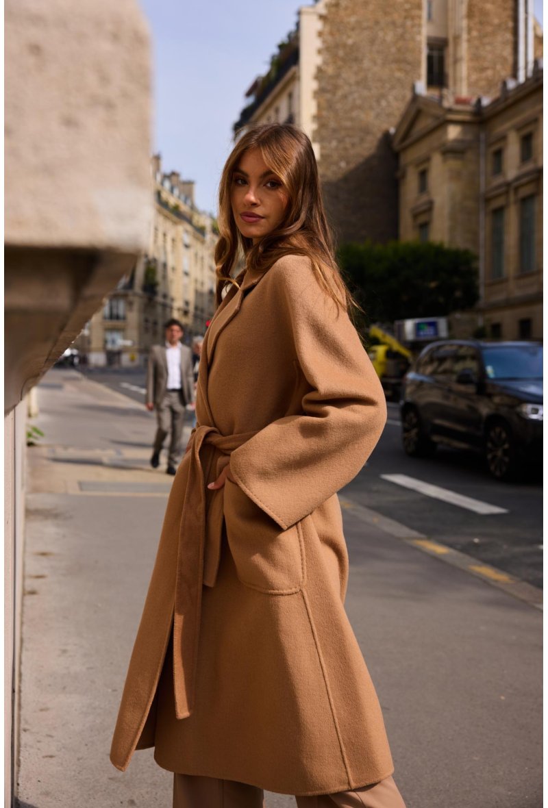 Manteau en laine Oversize