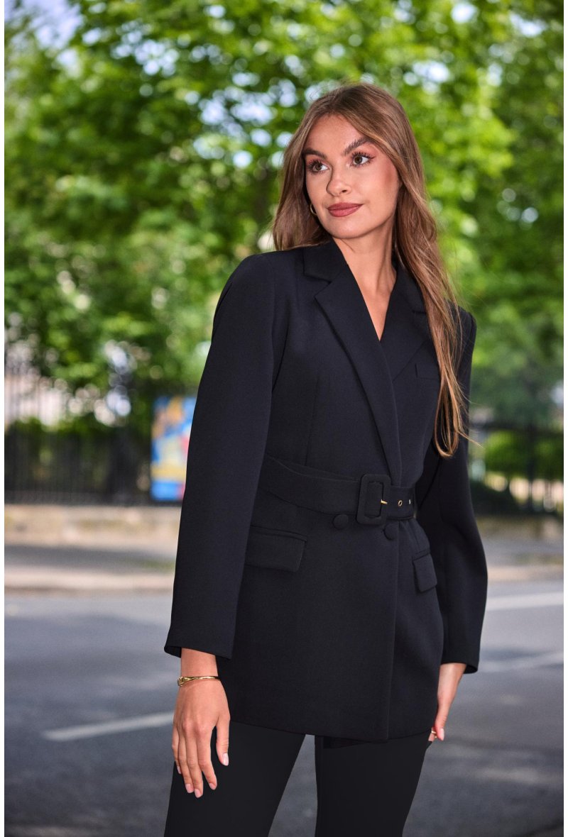 Veste ceinturée