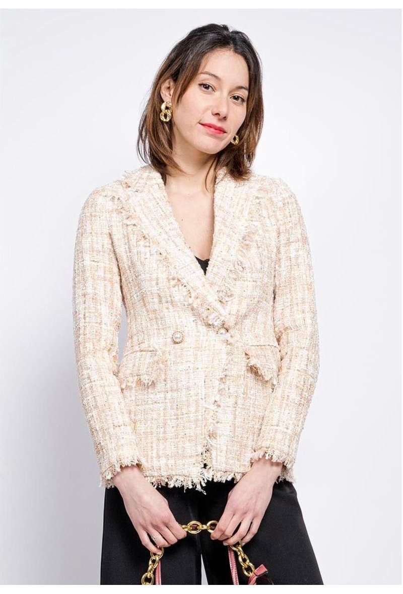 Veste en tweed