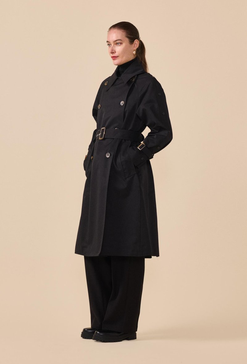 Trench-coat ceinturé