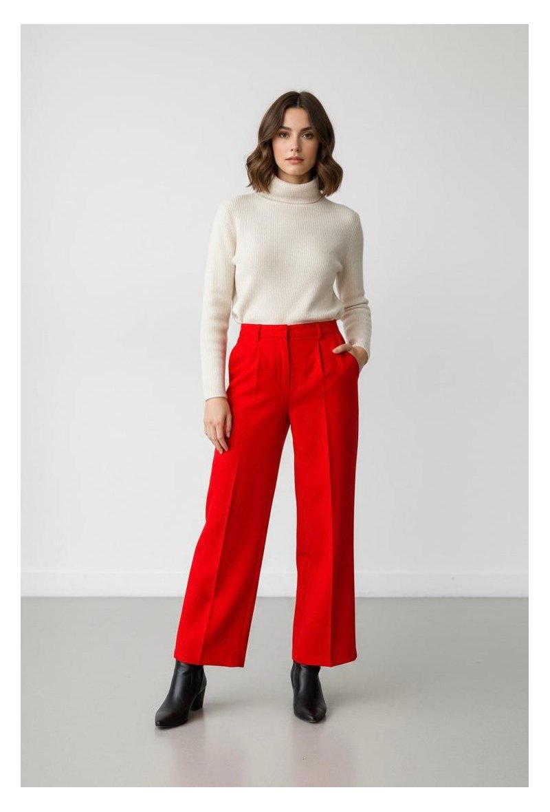 Pantalon coupe droite