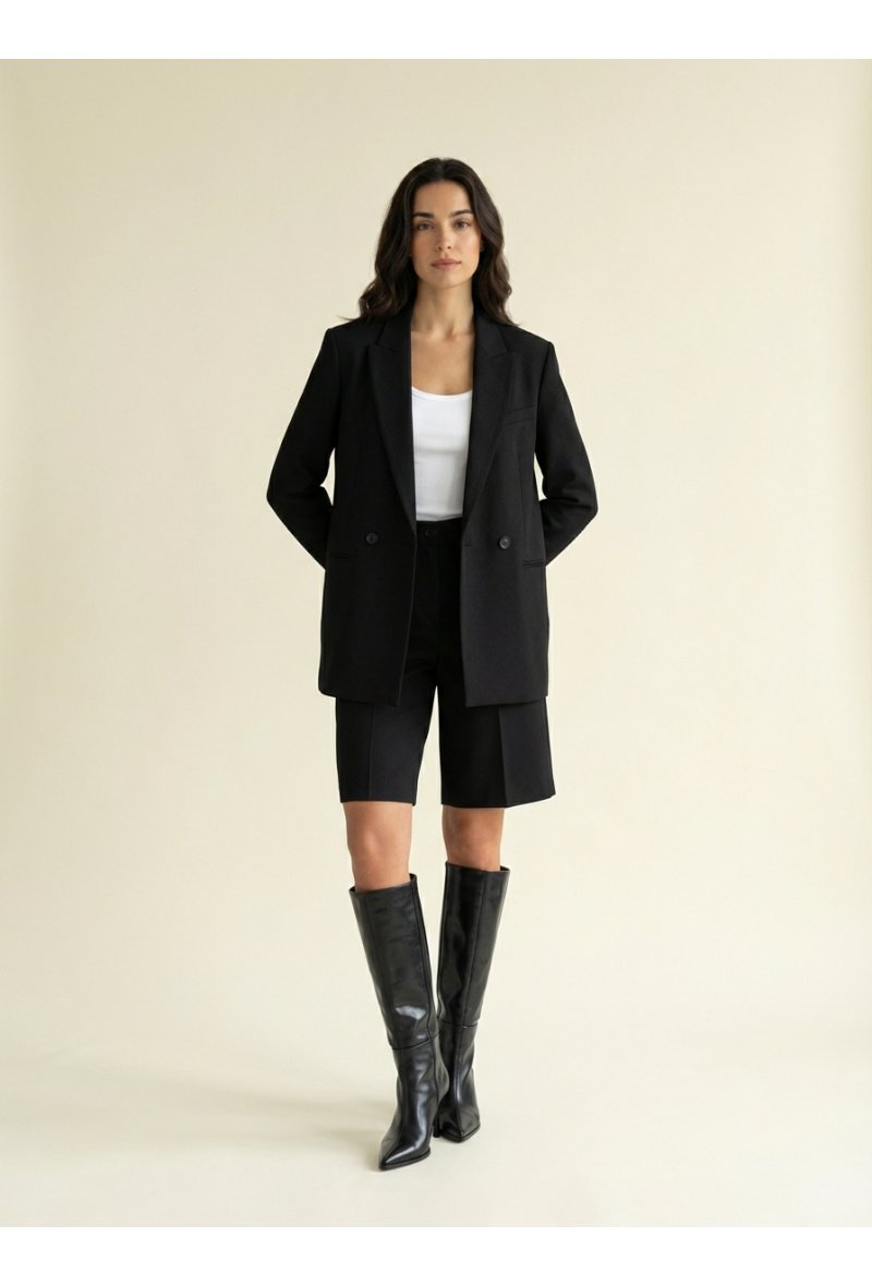 Bermuda tailleur - Noir